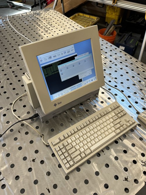 The SPARCstation Voyager, introduced in 1994, stood out as a portable computing solution